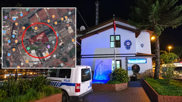 ALANYA’DA POLİS KARAKOLUNUN BAHÇESİ SATIŞTA!